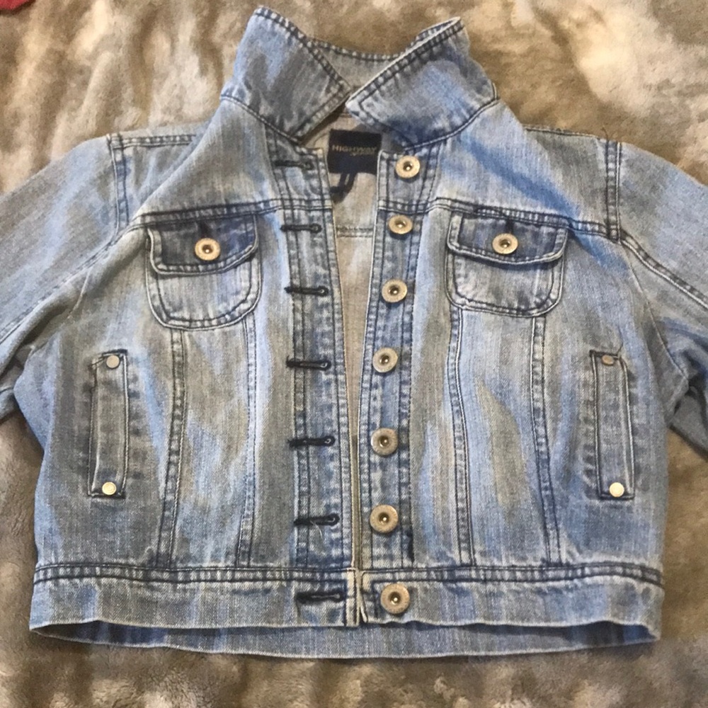 Cropped Jean Jacket
